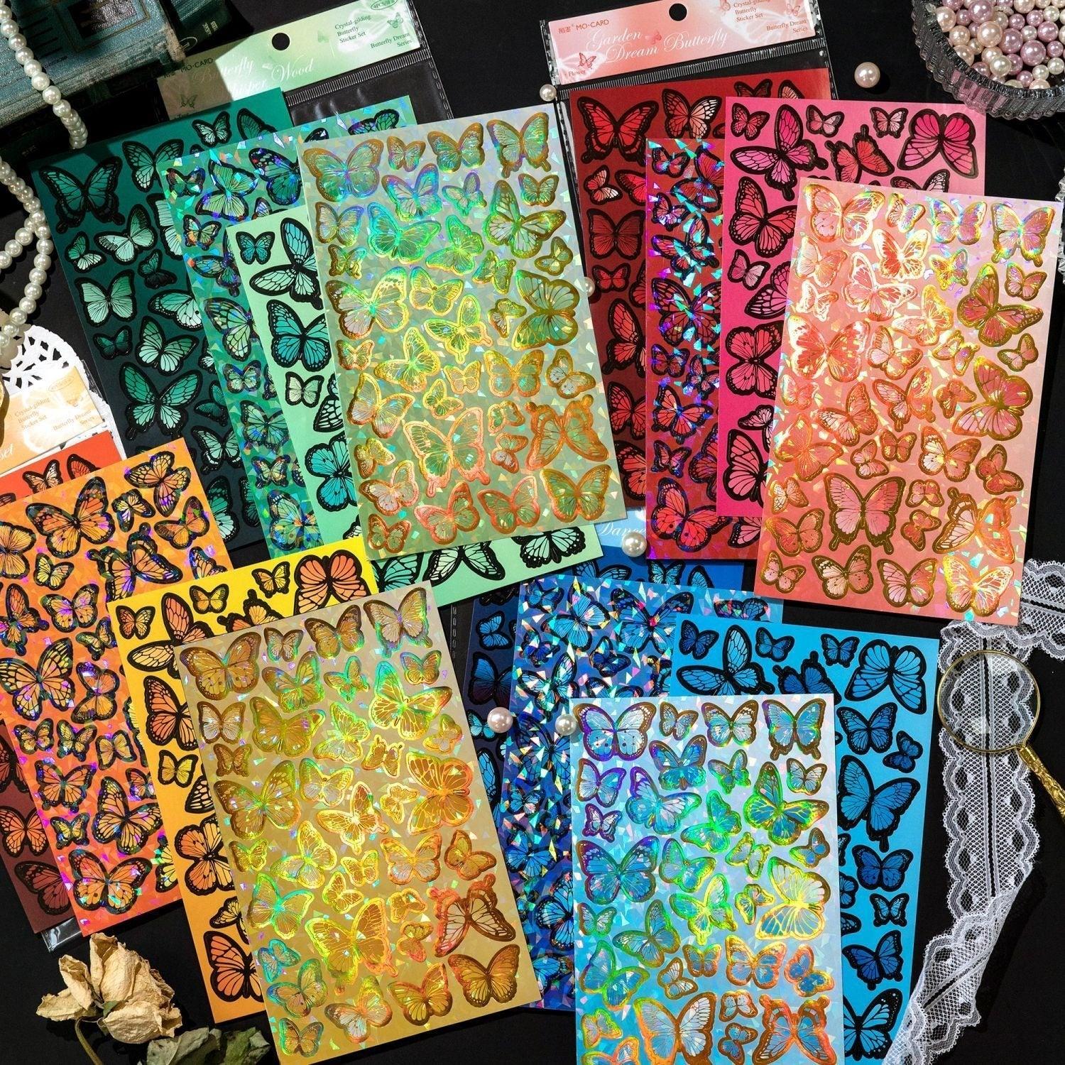 1163 Sticker Pack Butterfly Dreams Collection – Memo Journals