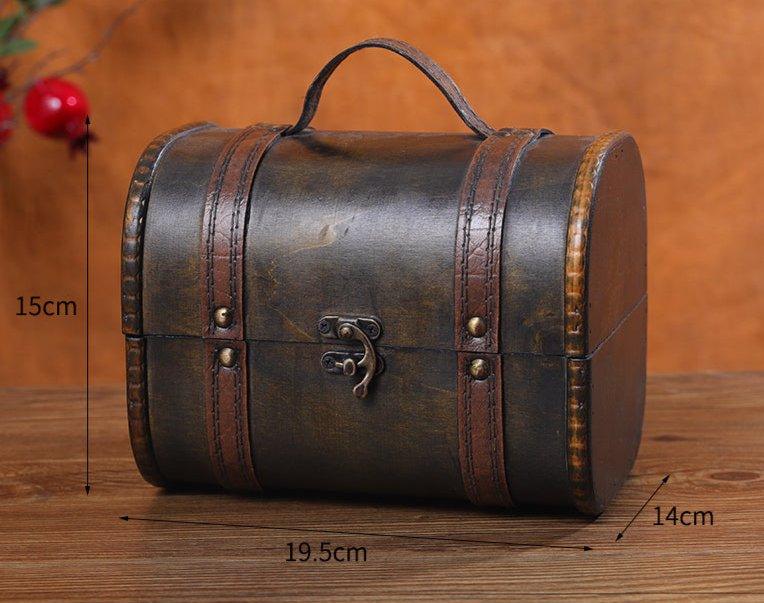 6113 Vintage Old Tote Organizer - Memo Journals