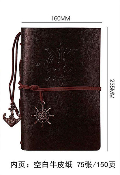 4005 European-style Leather Planner - Memo Journals