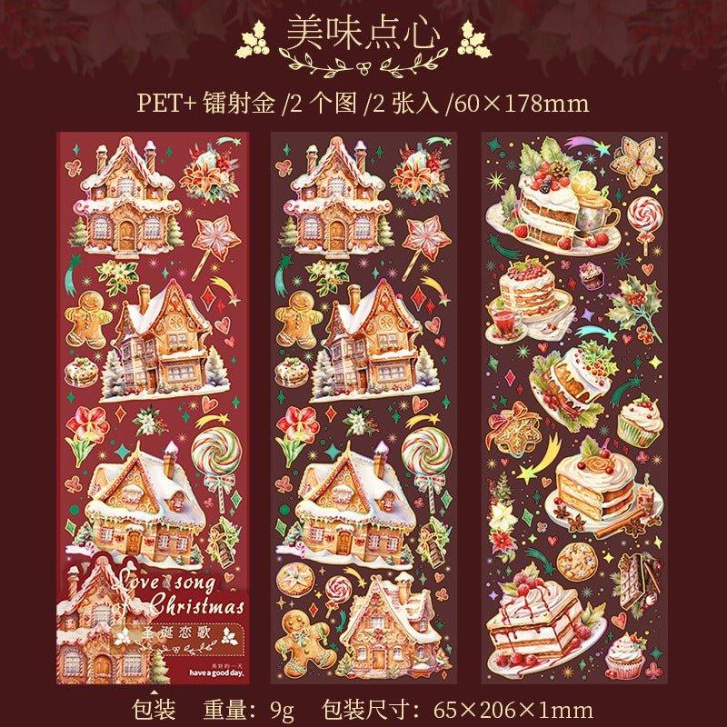 1034 Stickers Christmas Song Series - Memo Journals