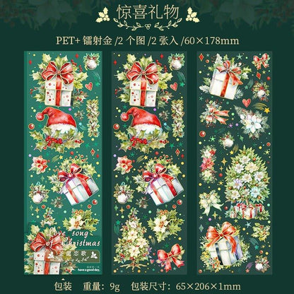 1034 Stickers Christmas Song Series - Memo Journals