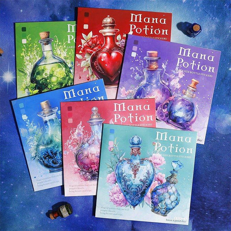 1037 Sticker Pack The Witch's Potion Collection - Memo Journals