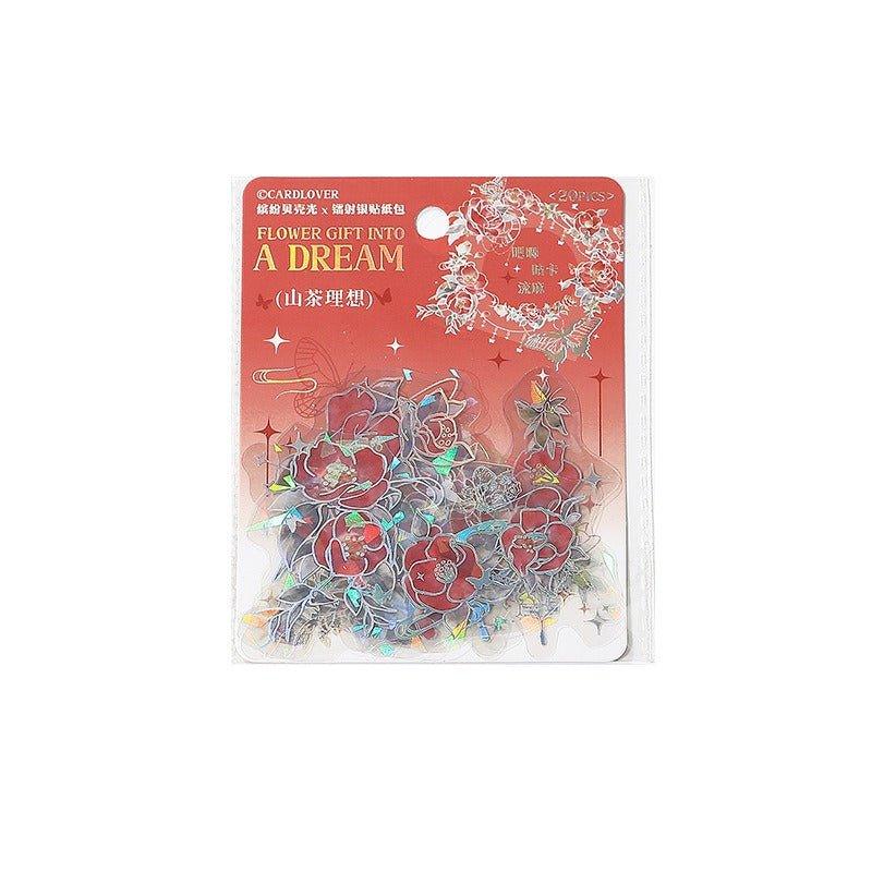 1092 Sticker Packs Flower Gift in Dreams - Memo Journals