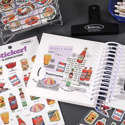 1093 Stickers Life Seasoning Series - Memo Journals