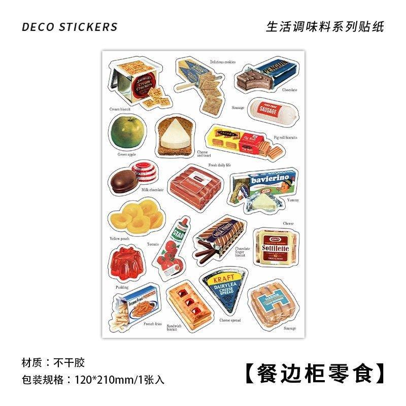 1093 Stickers Life Seasoning Series - Memo Journals