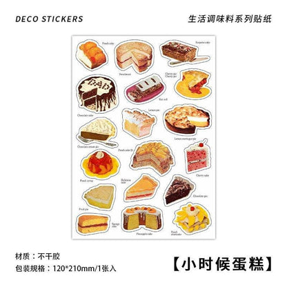 1093 Stickers Life Seasoning Series - Memo Journals