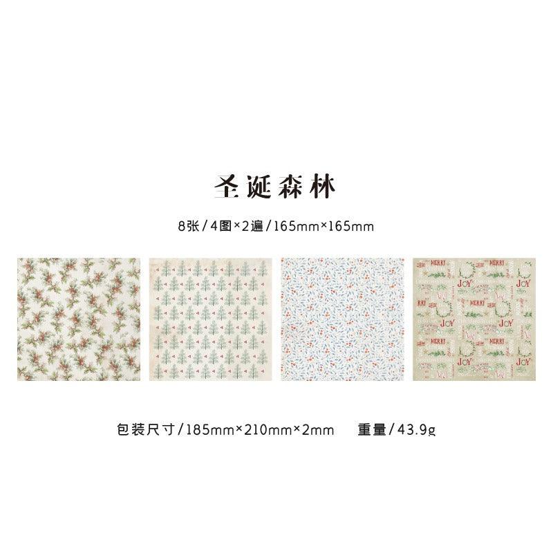 1086 Stickers Christmas Prelude Series - Memo Journals