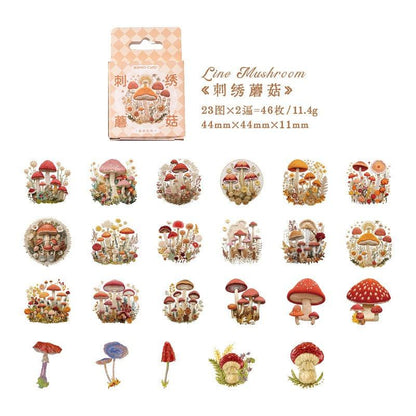 1084 Boxed Stickers Flower Story Series - Memo Journals