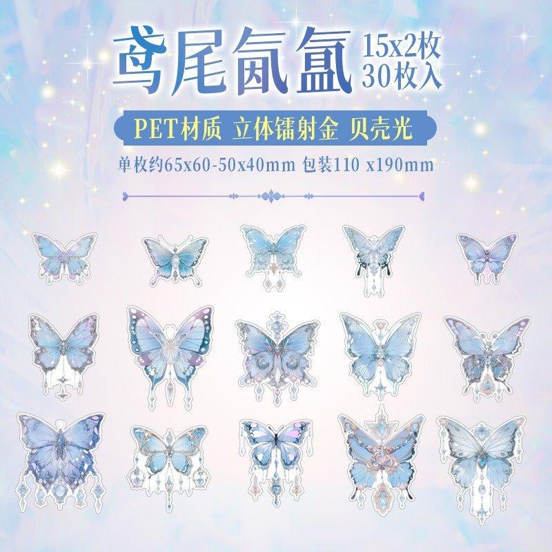 1135 Stickers Butterfly Dreams - Memo Journals