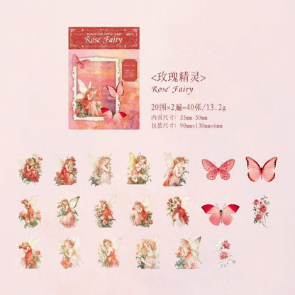 1149 Sticker Pack Elf Fantasy Series - Memo Journals