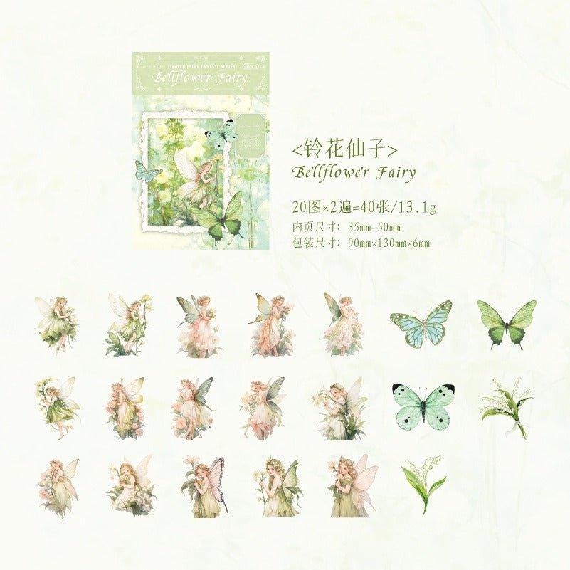 1149 Sticker Pack Elf Fantasy Series - Memo Journals