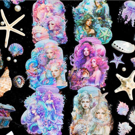 1150 Sticker Pack Deep Sea Shimmer Series - Memo Journals