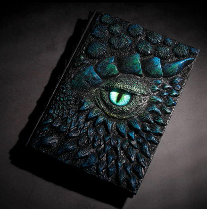 4004 Embossed Dragon Eye Notebook - Memo Journals