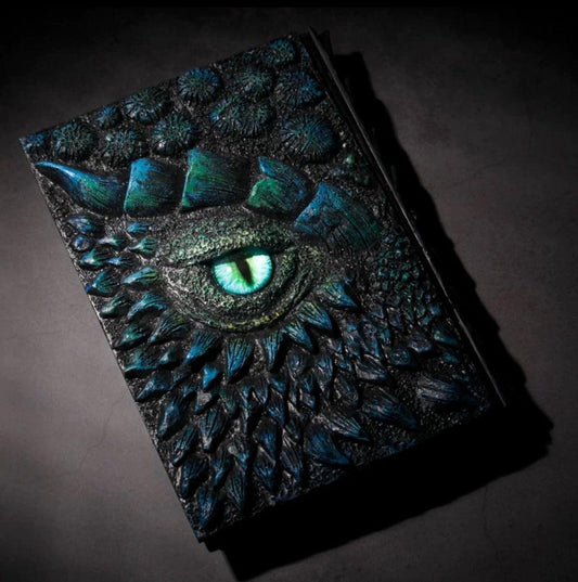 4004 Embossed Dragon Eye Notebook - Memo Journals