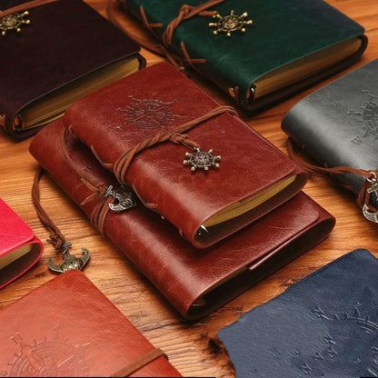 4005 European-style Leather Planner - Memo Journals