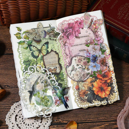 2078 Sketchy Paper Banna's Garden Collection - Memo Journals