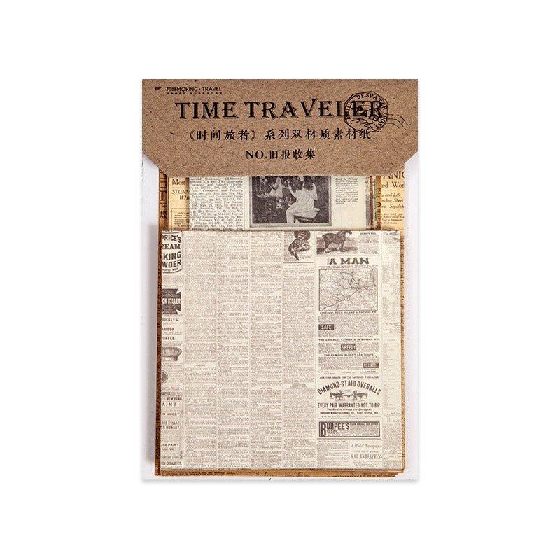 2134 Time Traveller Dual Material Paper - Memo Journals