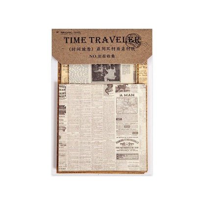 2134 Time Traveller Dual Material Paper - Memo Journals