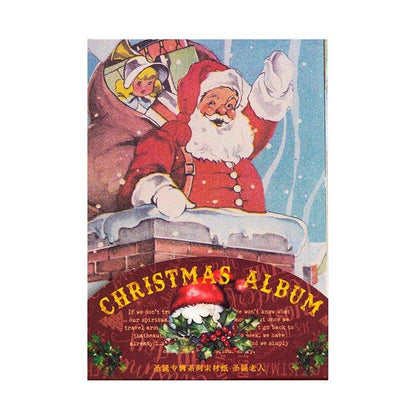 2158 Stock Paper Christmas Album Series - Memo Journals