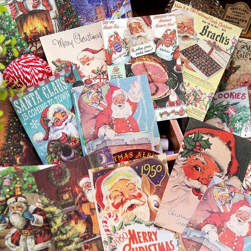 2158 Stock Paper Christmas Album Series - Memo Journals