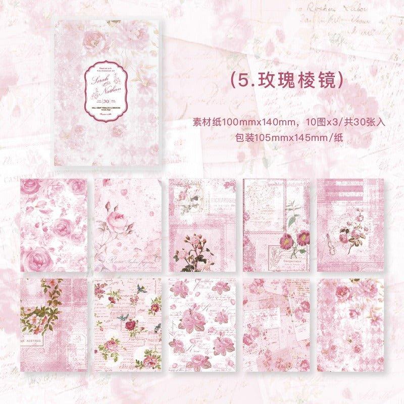 2161 Material Book Inflorescence Spring Series - Memo Journals