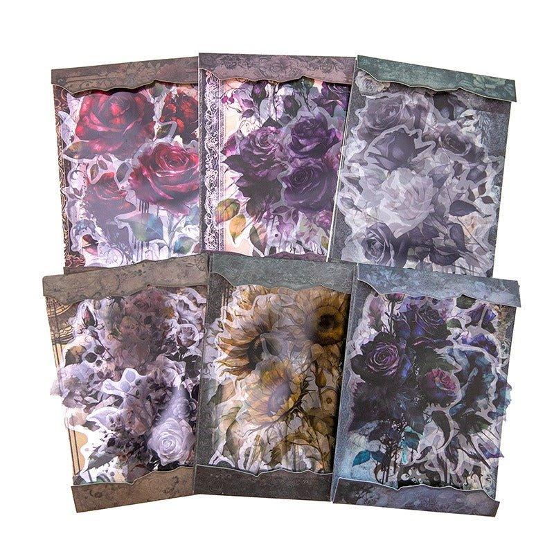 2165 Skin Pack Blooming Darkness Series - Memo Journals