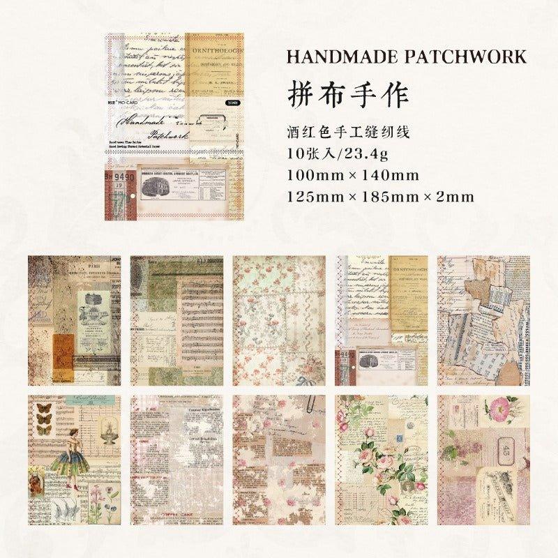 2167 Handmade Sewing Thread Material Paper - Memo Journals