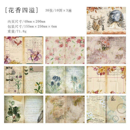 2171 Stock Paper Memory Notebook Series - Memo Journals