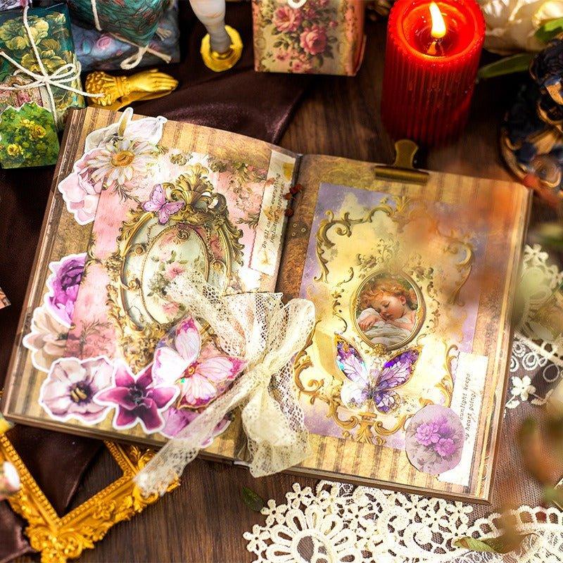 2178 Material Paper Rococo Palace Wall Series – Memo Journals