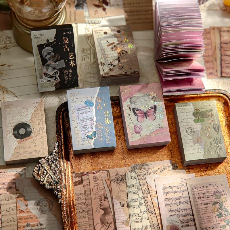 2061 Sticker Bean Book Vintage Old Dreams Series – Memo Journals