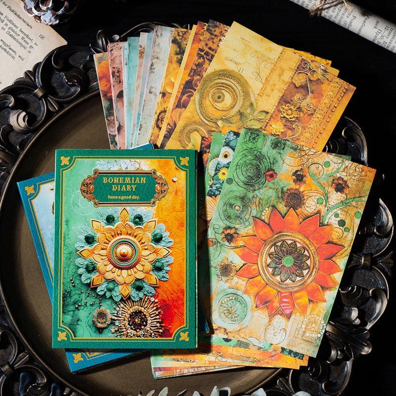 2022 Sketchy Paper Bohemian Diary Collection - Memo Journals