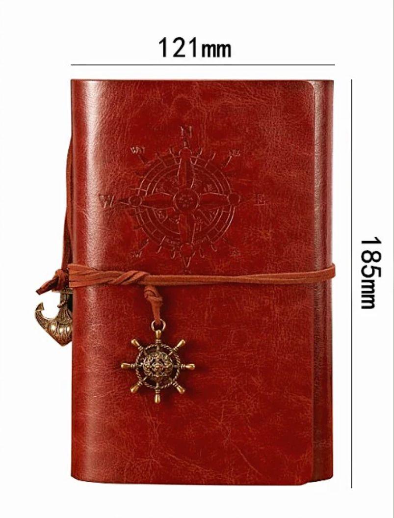 4005 European-style Leather Planner - Memo Journals