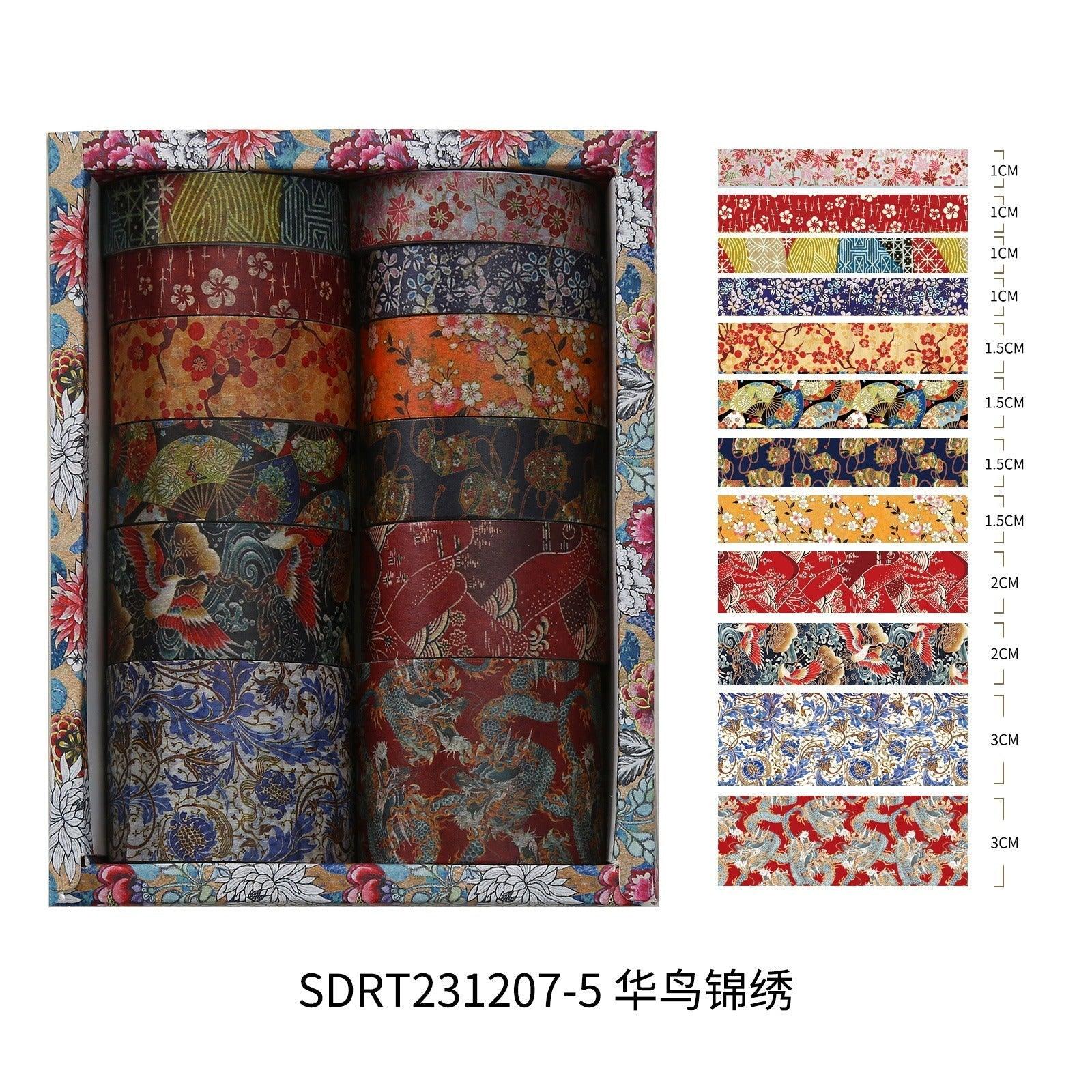 3032 Kyoto Smoke and Clouds Series Hand Tape - Memo Journals