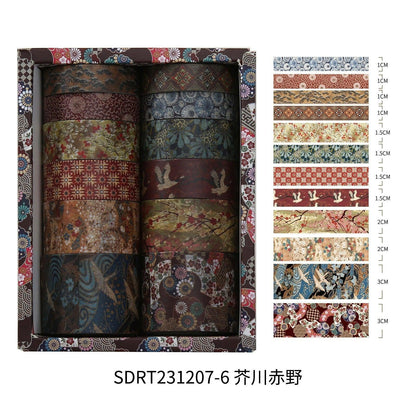 3032 Kyoto Smoke and Clouds Series Hand Tape - Memo Journals