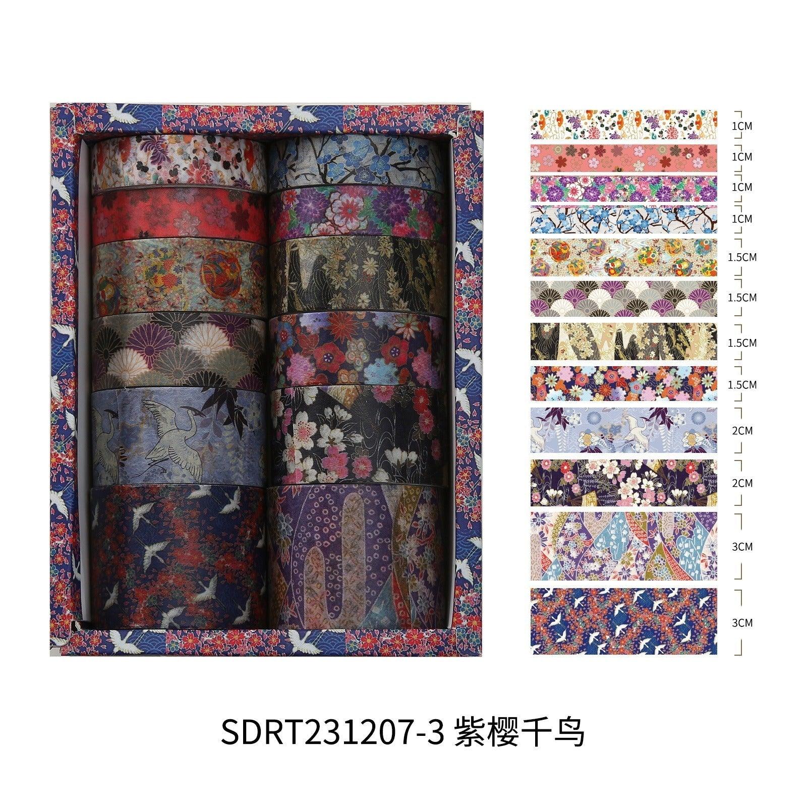 3032 Kyoto Smoke and Clouds Series Hand Tape - Memo Journals