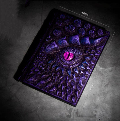 4004 Embossed Dragon Eye Notebook - Memo Journals