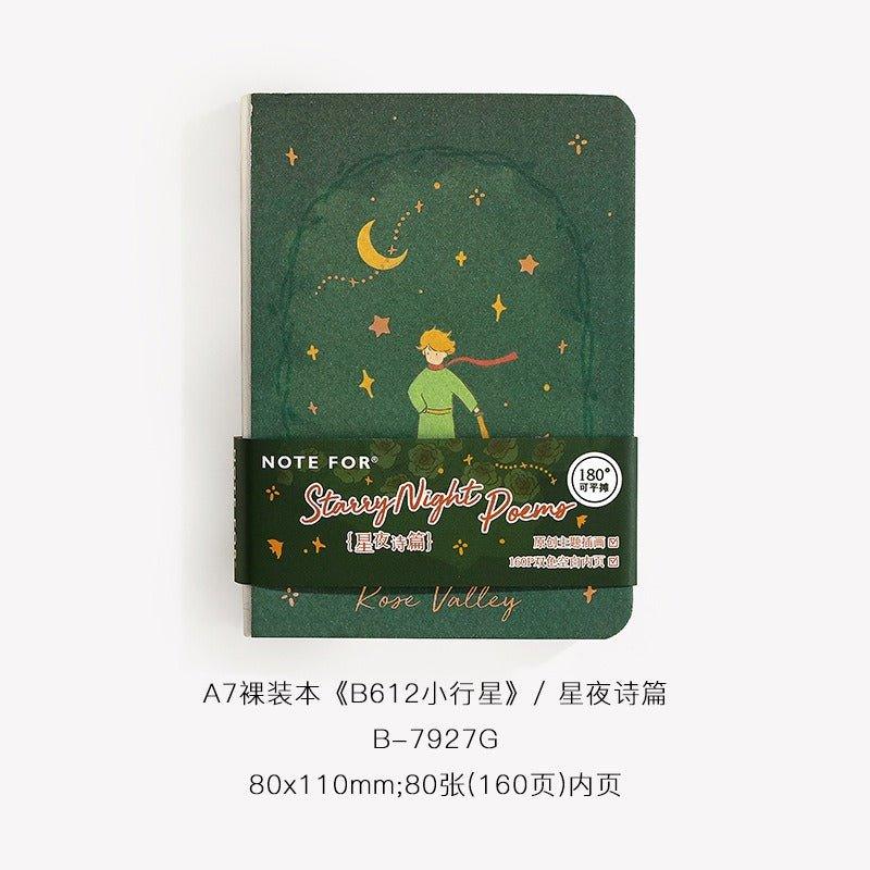 4015 A7 Naked Book Asteroids Series The Little Prince Handbook - Memo Journals