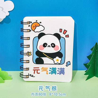 4017 Student Gift a7 Side Flip Notebook Cute Mini - Memo Journals