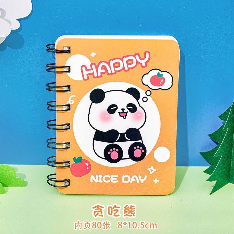 4017 Student Gift a7 Side Flip Notebook Cute Mini - Memo Journals