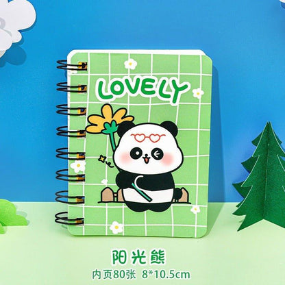 4017 Student Gift a7 Side Flip Notebook Cute Mini - Memo Journals