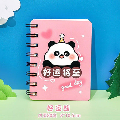 4017 Student Gift a7 Side Flip Notebook Cute Mini - Memo Journals