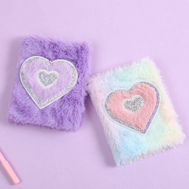 Stuffed Notepad 4022 Unicorn new cartoon plush mini notepad – Memo Journals
