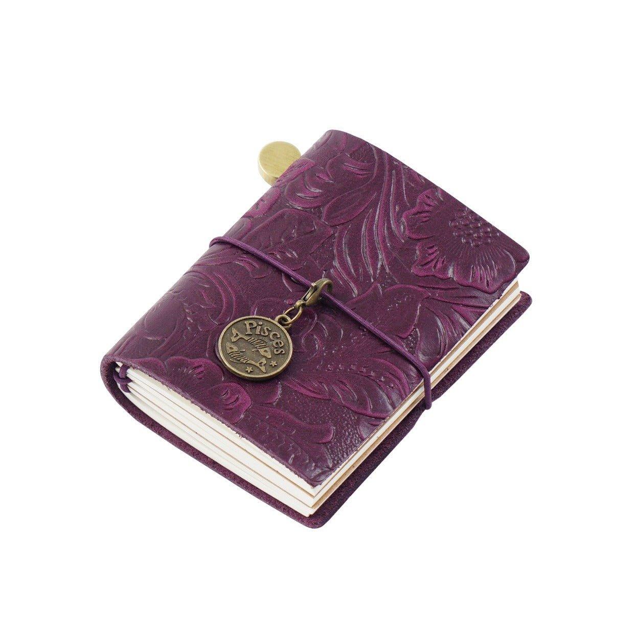 4025 Handbook MINI loose-leaf cowhide pocket diary notebook - Memo Journals