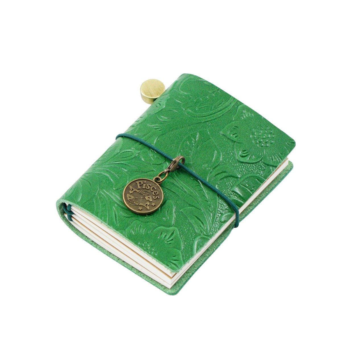 4025 Handbook MINI loose-leaf cowhide pocket diary notebook - Memo Journals