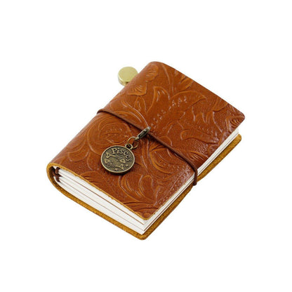 4025 Handbook MINI loose-leaf cowhide pocket diary notebook - Memo Journals