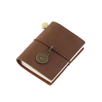 4025 Handbook MINI loose-leaf cowhide pocket diary notebook - Memo Journals