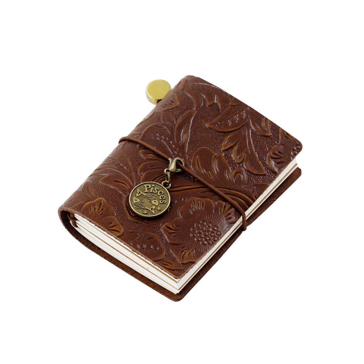 4025 Handbook MINI loose-leaf cowhide pocket diary notebook - Memo Journals