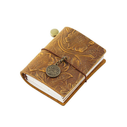 4025 Handbook MINI loose-leaf cowhide pocket diary notebook - Memo Journals