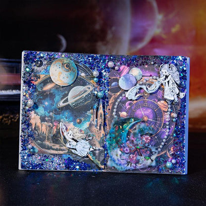 2014 Moon Phases Theme Paper Starry Night Fantasy Series - Memo Journals