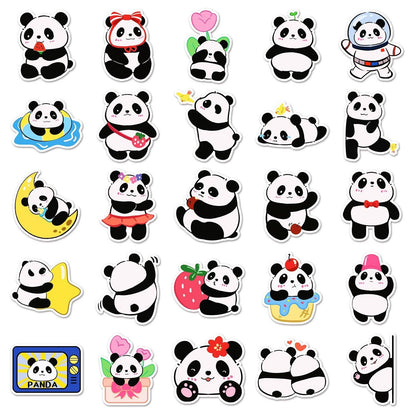 1046（50 Panda Stickers） - Memo Journals